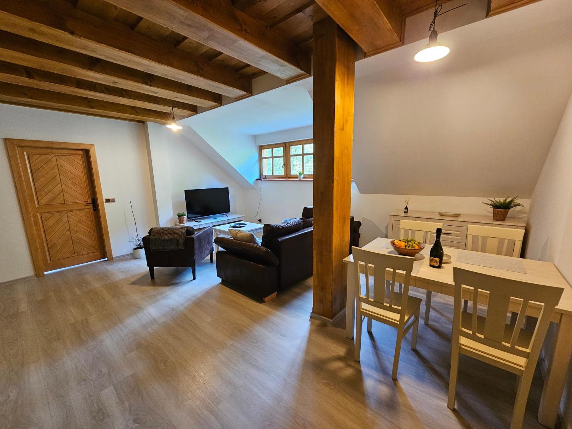 Apartmany Jezerne Velké Karlovice Rum bild